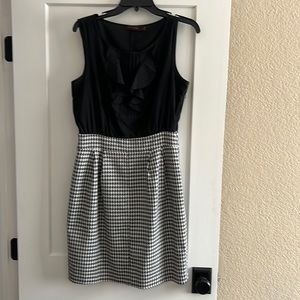 The Limited Houndstooth Two In One Dress 8 - image 1